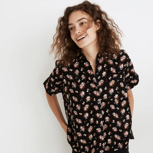 Corduroy Daily Shirt in Homestead Bouquet Size S - Picture 2 of 9